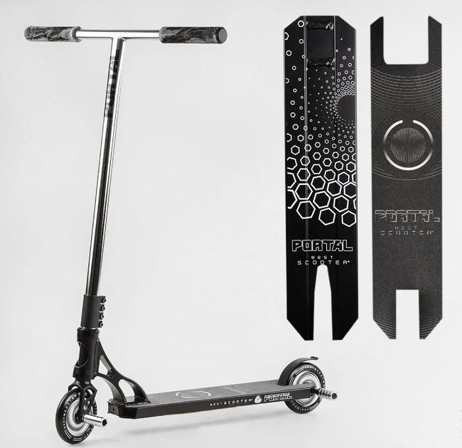 Самокат трюковой Best Scooter Portal HIC-система ПЭГИ алюминиевый диск ...