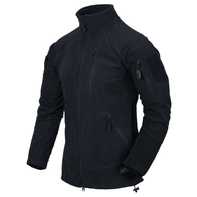 Кофта Alpha Tactical Jacket - Grid Fleece Helikon-Tex Navy Blue XL - изображение 1