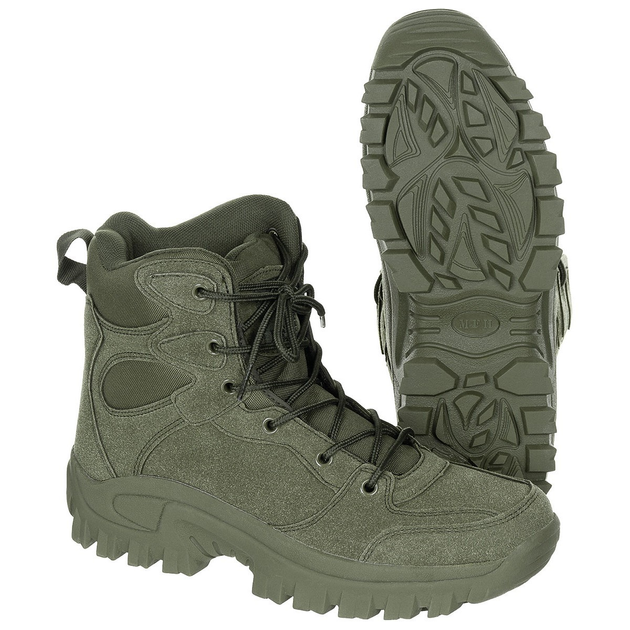 Тактичні черевики берци MFH Commando Олива 43 - зображення 1
