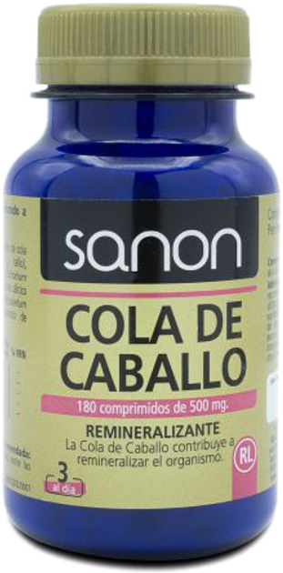 Дієтична добавка Sanon Cola De Caballo 200 капсул по 500 мг (8437013869164) - зображення 1