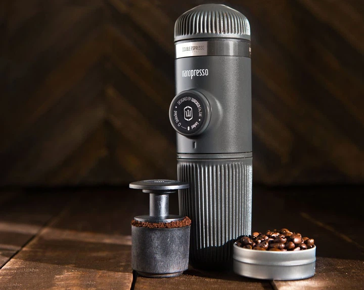 Zestaw akcesoriów do przenośnego ekspresu do kawy Wacaco Nanopresso Barista Kit Black (4897066230139) - obraz 7