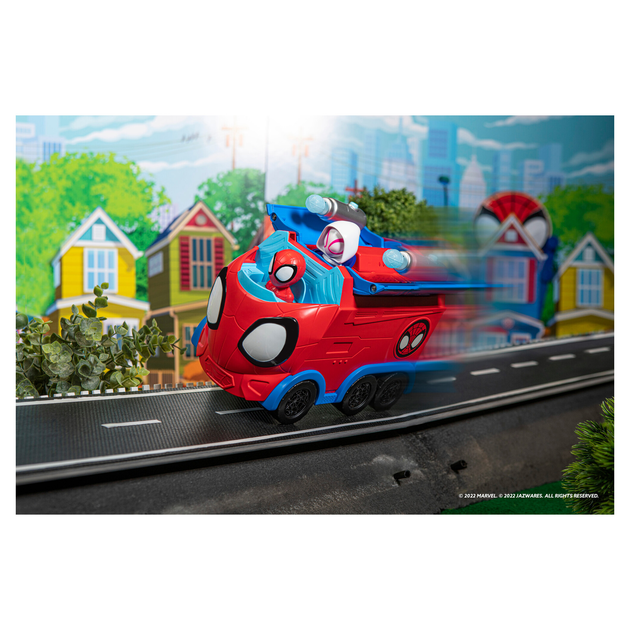 Wozak Jazwares Spidey Deluxe Spinning Hauler (SNF0081) (191726429012) - obraz 5