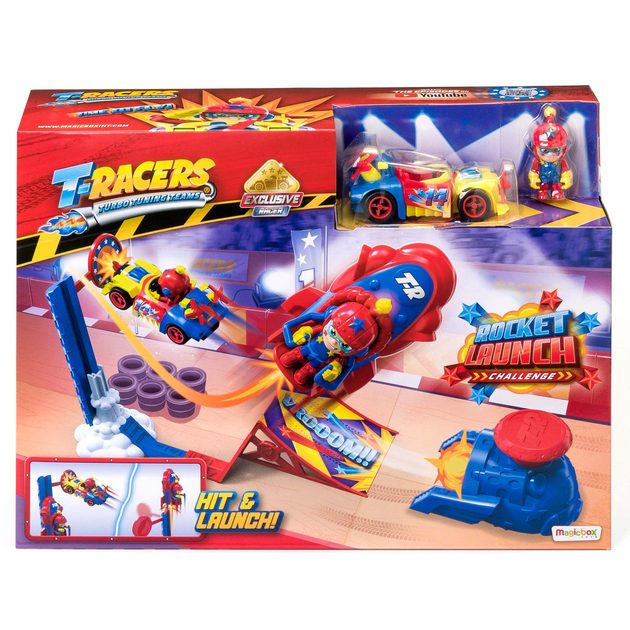 Ігровий набір Magic Box T-Racers S Rocket Launch Playset (PTRSD014IN30) (8431618018606) - зображення 1