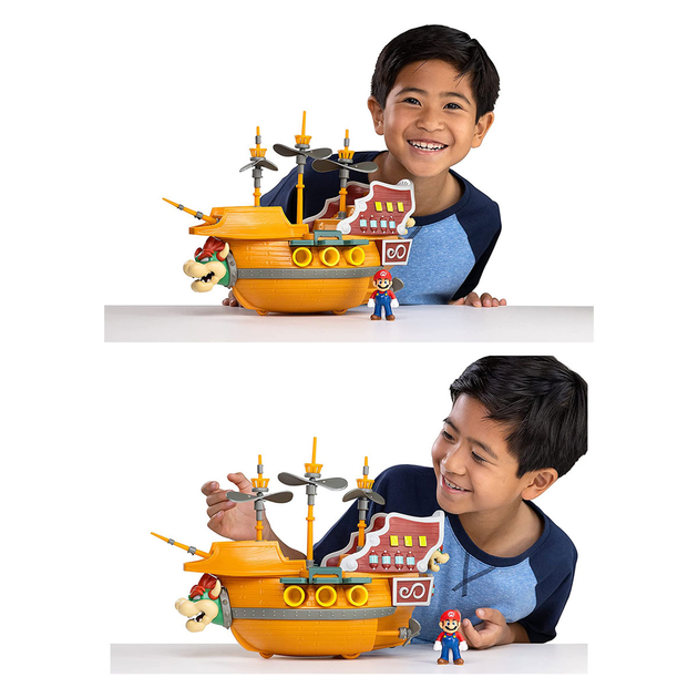 Figurka Jakks Pacific Super Mario Nintendow Deluxe + statek (192995404298) - obraz 10