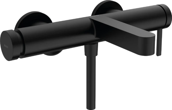 Смеситель для ванны HANSGROHE Finoris 76420670 черный матовый - Фото 1 Смеситель для ванны HANSGROHE Finoris 76420670 черный матовый - изображение 1