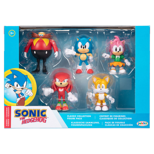 Фігурки Jakks Pacifik Sonic 5 шт, 6 см (192995414525) - зображення 1