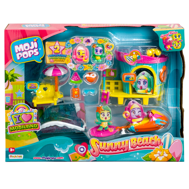 Figurki Magic Box Moji Pops I Love Sunny Beach (PMPSB216IN70) (8431618011744) - obraz 1