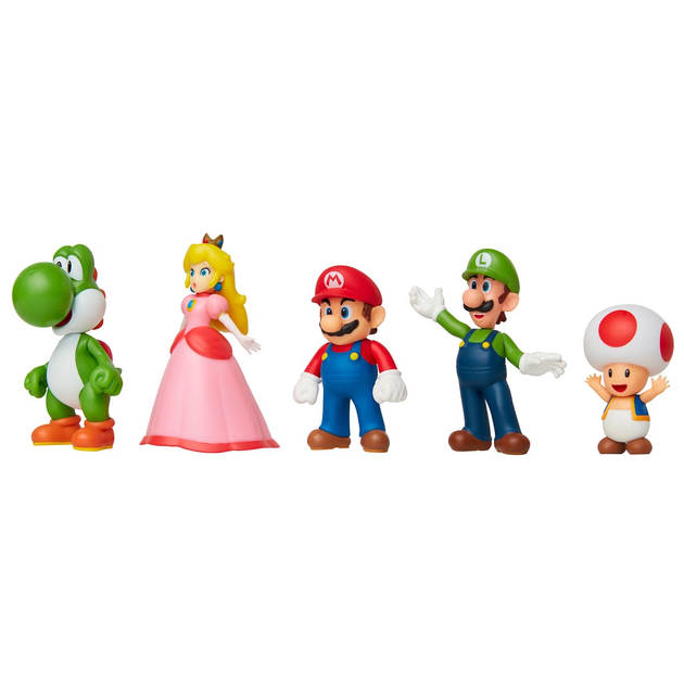 Zestaw figurek Jakks Pacific Super Mario Nintendo 6 cm (192995400900) - obraz 5