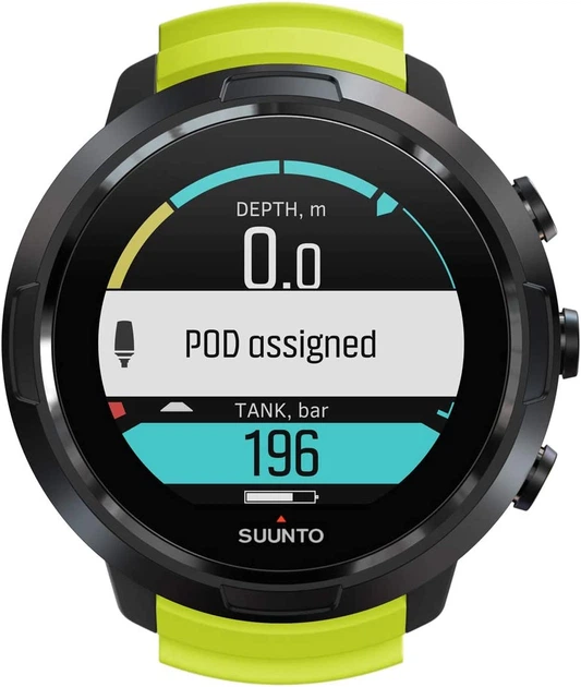 Декомпресиметр Suunto D5 Wrist Dive Computer Lime - Фото 7 Декомпресиметр Suunto D5 Wrist Dive Computer Lime - зображення 7