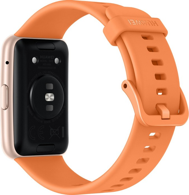 Смарт-годинник Huawei Watch Fit 46mm / Bluetooth / 5ATM / Cantaloupe Orange (TIA-B09) Б/В - зображення 6