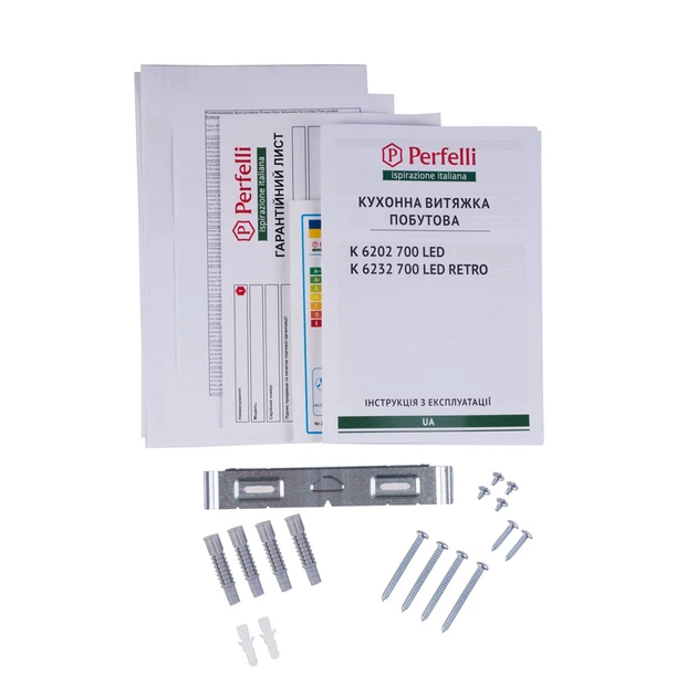 Витяжка купольна Perfelli K 6202 WH 700 LED - зображення 9