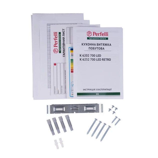 Витяжка купольна Perfelli K 6202 SG 700 LED - зображення 9