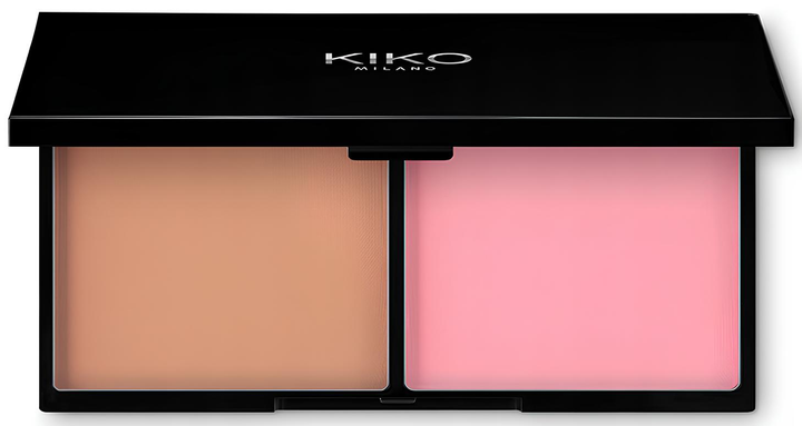 Paleta Kiko Milano Smart Blush And Bronzer 01 Cinnamon And Tea Rose 12 g (8025272628174) - obraz 1