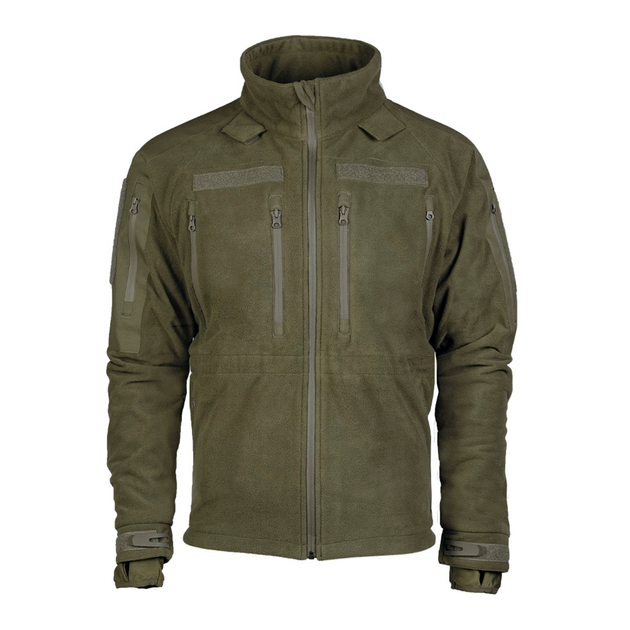 Куртка флісова Sturm Mil-Tec Plus Cold Weather Jacket Fleece Olive L (10855601) - изображение 1