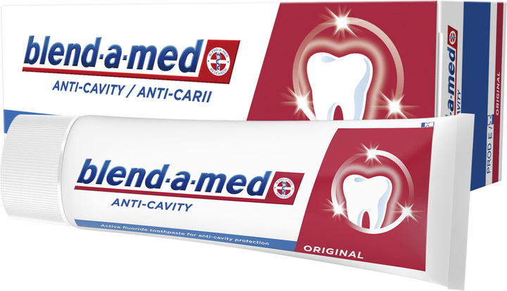 Pasta do zębów Blend-a-med anty-próchnica Original 75 ml (8006540324394) - obraz 1