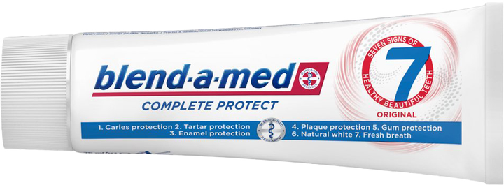 Зубна паста Blend-a-med Complete Protect 7 Original 75 мл (8001090717856) - зображення 1
