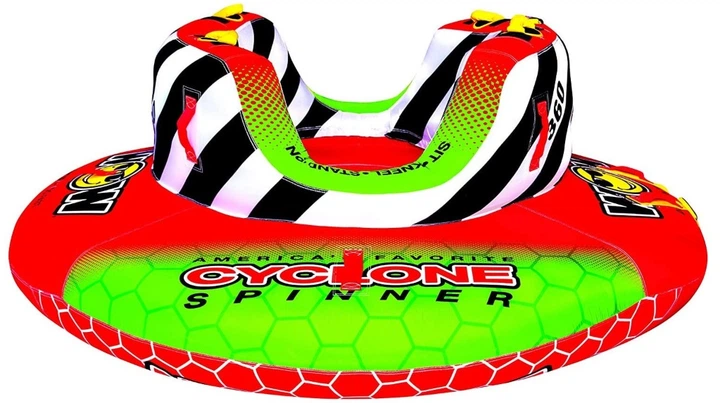 Водний атракціон (плюшка) WOW Cyclone Towable 1-2P (20-1070) - Фото 1 Водний атракціон (плюшка) WOW Cyclone Towable 1-2P (20-1070) - зображення 1
