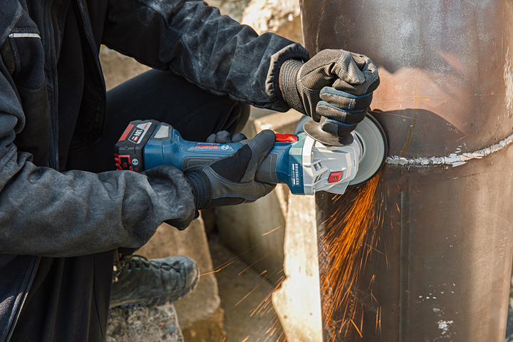 Акумуляторна безщіткова кутова шліфувальна машина Bosch Professional 06019H9021 - зображення 7