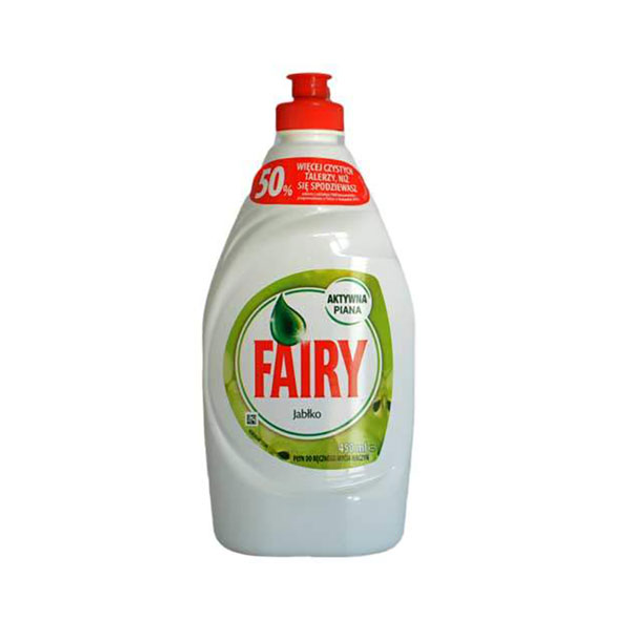 Płyn do mycia naczyń Fairy Clean & Fresh Jabłko 450 ml (4015400956181) - obraz 1
