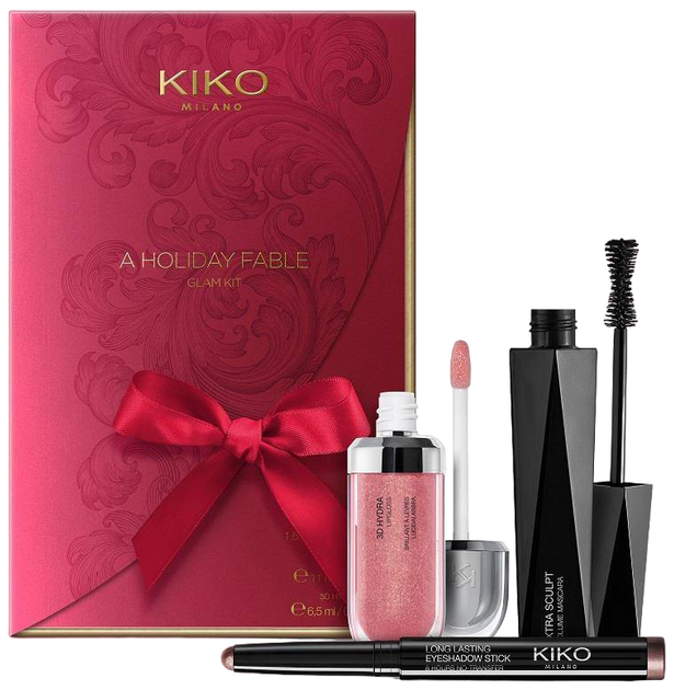 Zestaw do makijażu Kiko Milano A Holiday Fable Glam Kit 3 szt (8025272982337) - obraz 1