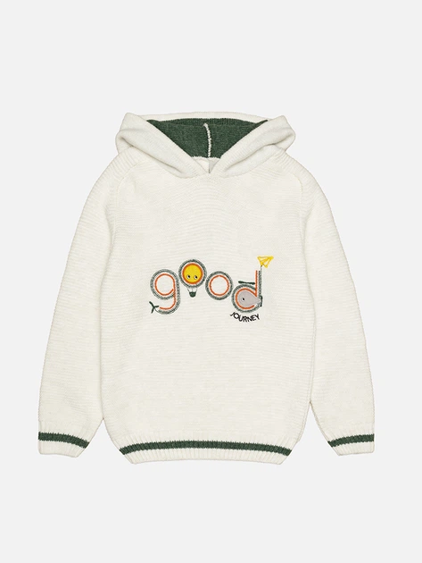 Худі для хлопчика CLOUDY молочний 110 ЦБ-00220540 - Фото 1 Худі для хлопчика CLOUDY молочний 110 ЦБ-00220540 - зображення 1