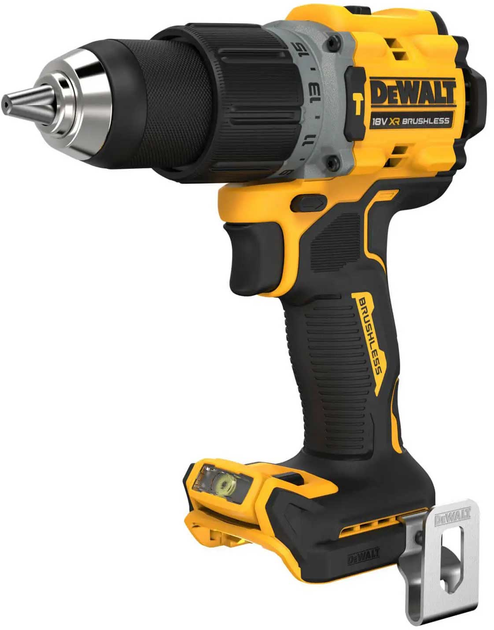 Дриль-шурупокрут акумуляторний безщітковий ударний DeWALT DCD805NT-XJ без акумулятора та зарядного пристрою - зображення 4