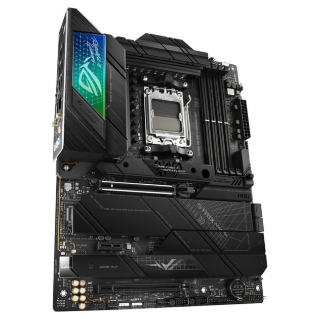 Материнская плата Asus ROG STRIX X670E-F GAMING WIFI АМ5/AMD X670/ATX/HDMI/DisplayPort - изображение 3
