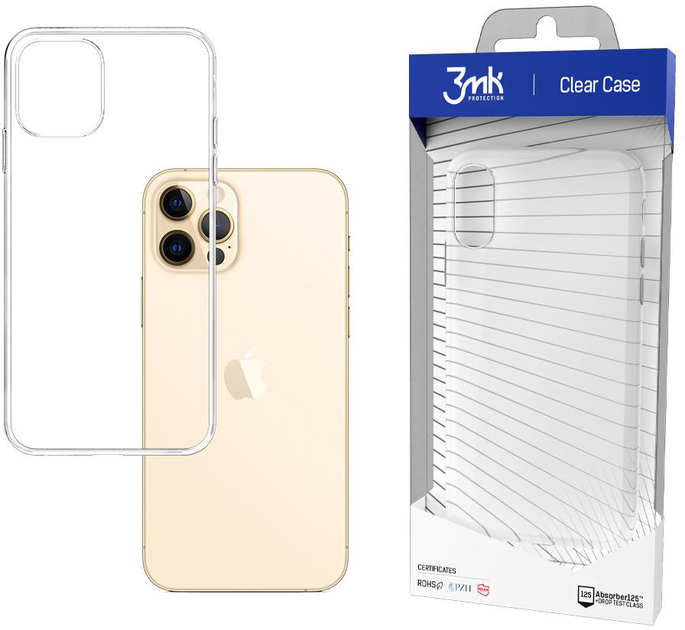 Панель 3MK Clear Case для Apple iPhone 11 Pro Max Transparent (5903108162241) - зображення 1