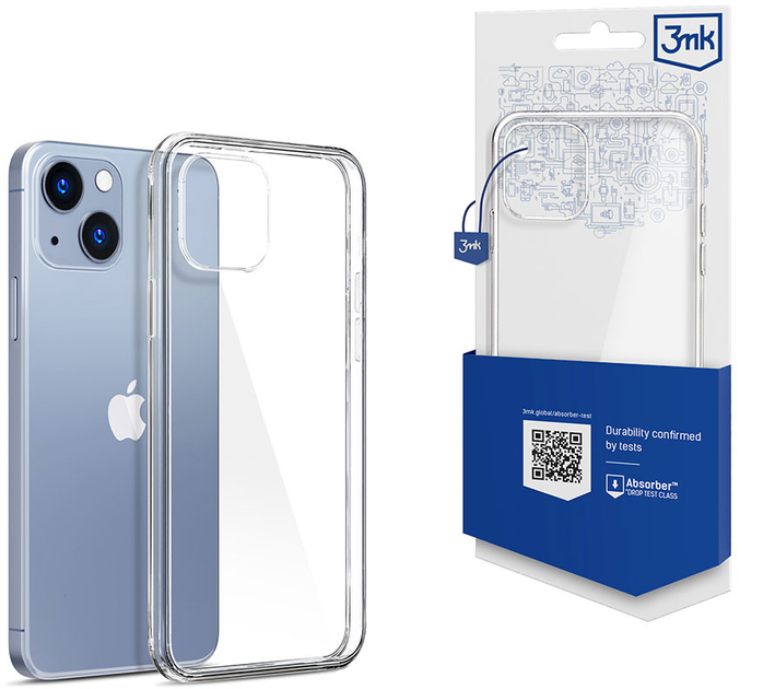 Etui plecki 3MK Clear Case do Apple iPhone 15 Transparent (5903108527521) - obraz 1
