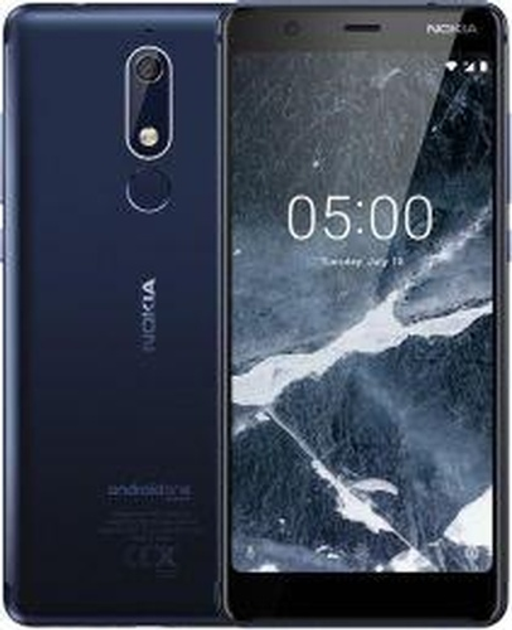 Smartfon Nokia 5.1 TA-1075 DualSim 2/16GB Blue (11CO2L01A02) - obraz 1