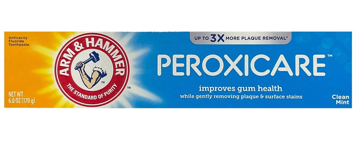 Зубная паста Arm & Hammer PeroxiCar Gum Health Toothpaste 170мл (033200187707) - Фото 1 Зубная паста Arm & Hammer PeroxiCar Gum Health Toothpaste 170мл (033200187707) - изображение 1