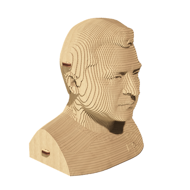 3D Пазл Картонный Cartonic Президент Украины Зеленский 127 деталей - изображение 2
