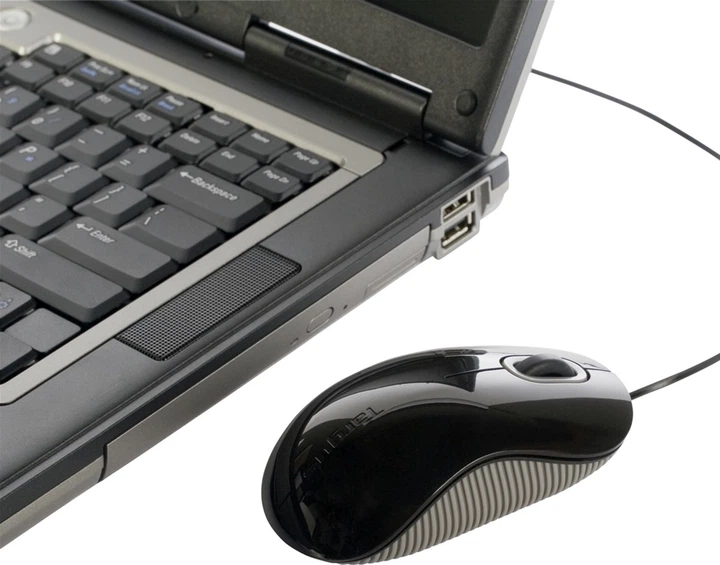 Mysz Targus Cord-Storing Czarny (AMU76EU) - obraz 4