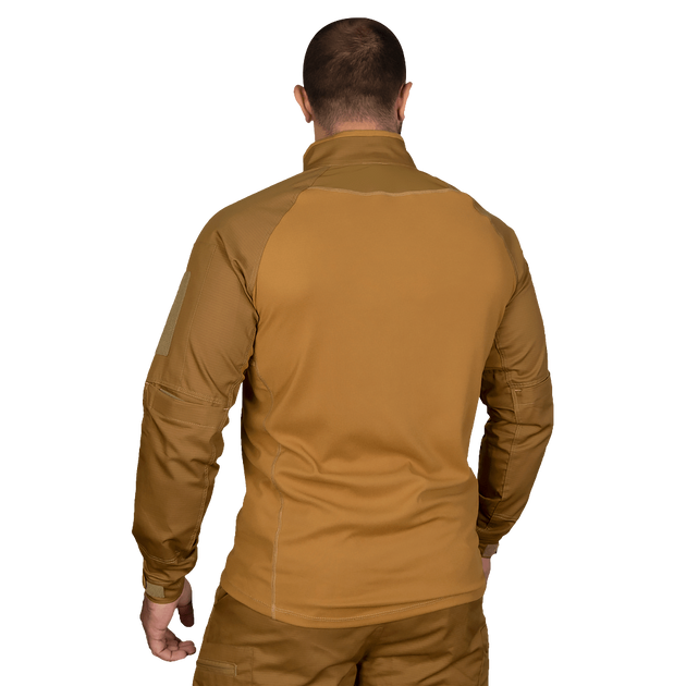 Рубашка боевая тактическая полевая износостойкая рубашка для силовых структур 7180(M) койот TR_7180(M) - изображение 2