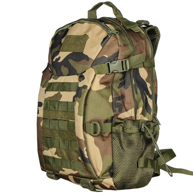 Рюкзак тактичний зносостійкий польовий для силових структур AOKALI Y003 20-35L Camouflage Green TR_6772-63076 - зображення 1