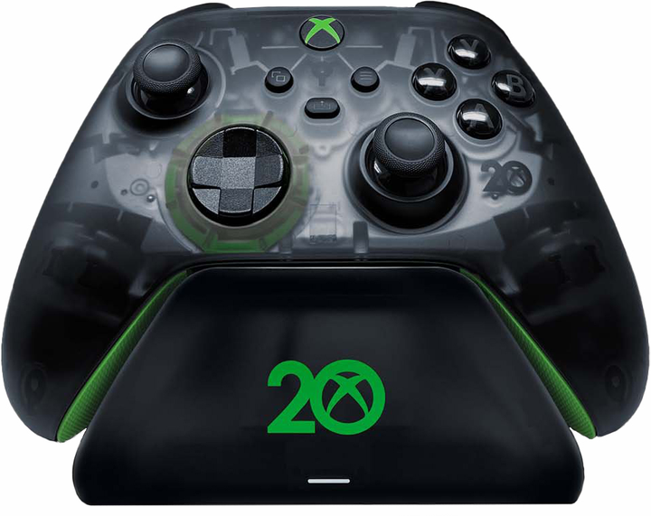 Зарядна станція для геймпада Razer Universal Quick Charging Stand для Xbox 20th Anniversary Limited Edition (RC21-01750900-R3M1) - зображення 4
