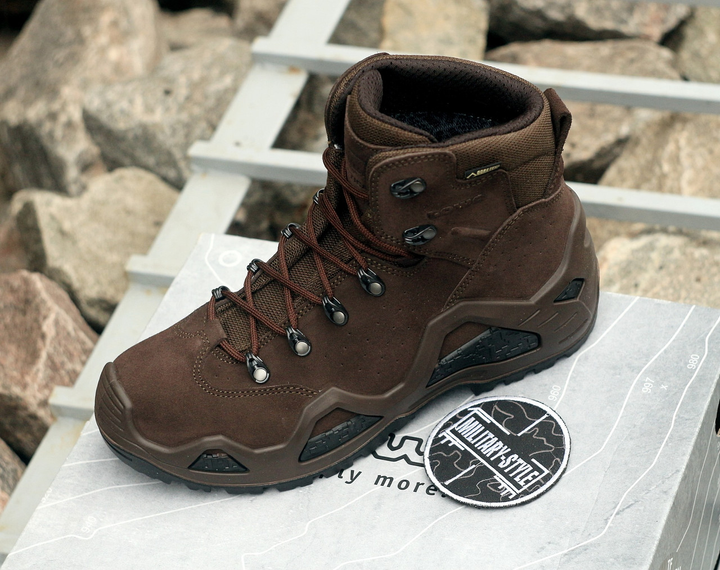 Тактические ботинки Lowa Z-6S GTX С, Dark Brown (EU 46.5 / UK 11.5) - зображення 2