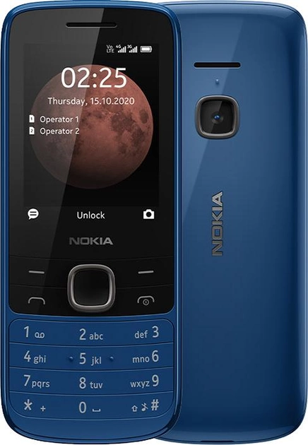 Telefon komórkowy Nokia 225 4G TA-1316 DualSim Blue (16QENL01A06) - obraz 1
