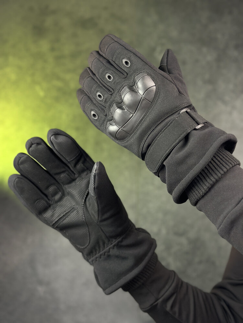 Тактические полнопалые перчатки Congener Черный XL SSpe2 554XLba - изображение 1