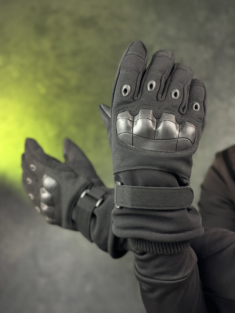 Тактические полнопалые перчатки Congener Черный XL SSpe2 554XLba - изображение 2