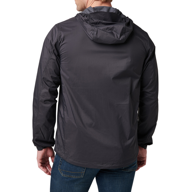 Куртка тактична демісезонна 5.11 Tactical Packable Windbreaker Jacket Volcanic L (48388-098) - зображення 2