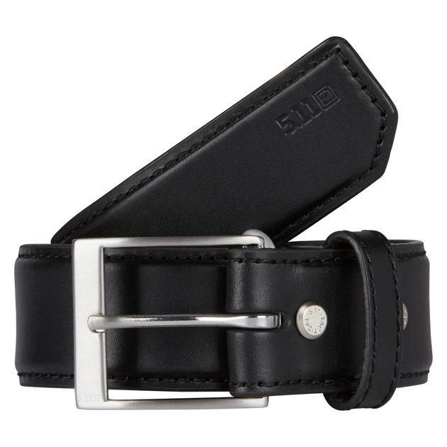 Пояс тактичний шкіряний 5.11 Tactical Leather Casual Belt Black M (59501-019) - зображення 1