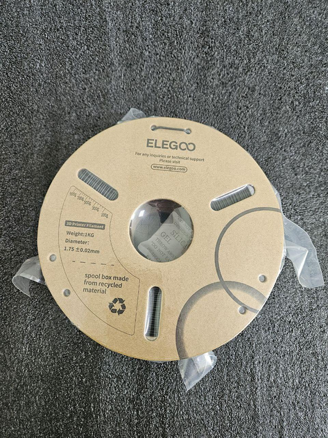 Филамент пластик для 3д принтера ELEGOO PLA Filament 1kg- Black – фото ...