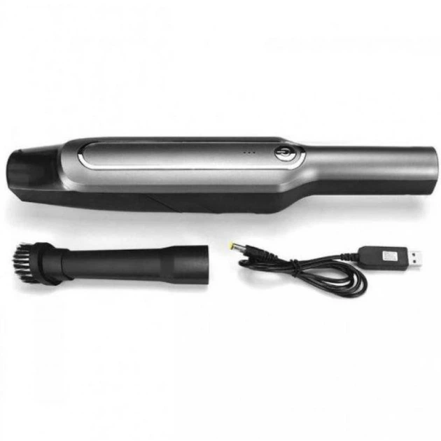 Автомобильный аккумуляторный пылесос CAR VACUM 888 + Charge Серый (НФ-00008166) - изображение 6