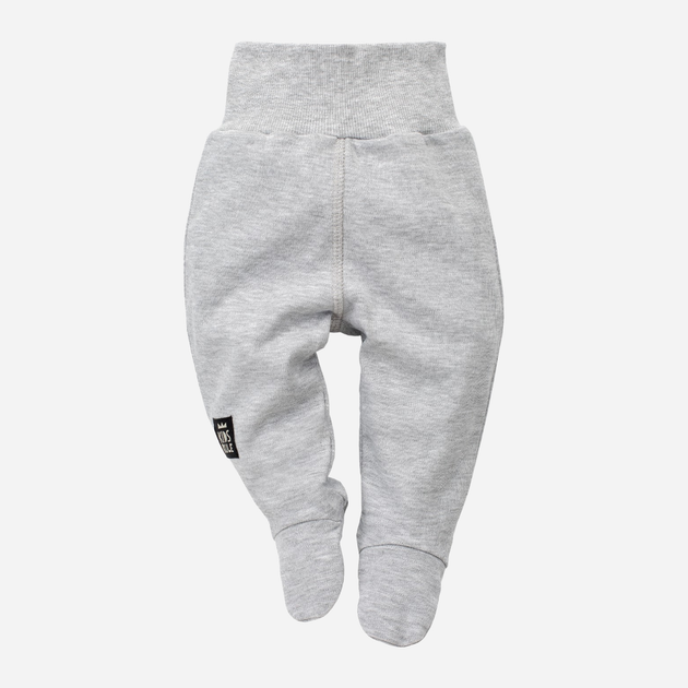 Дитячий ромпер Pinokio Happy Day Sleep Pants 68 см Сірий (5901033218903) - зображення 1