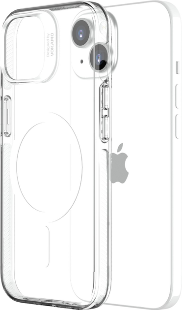Акція на Панель Vokamo Clear MagSafe для Apple iPhone 15 Transparent від Rozetka