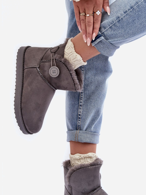 Жіночі уггі Siriol 37 Сірі (5905677919844) - зображення 7