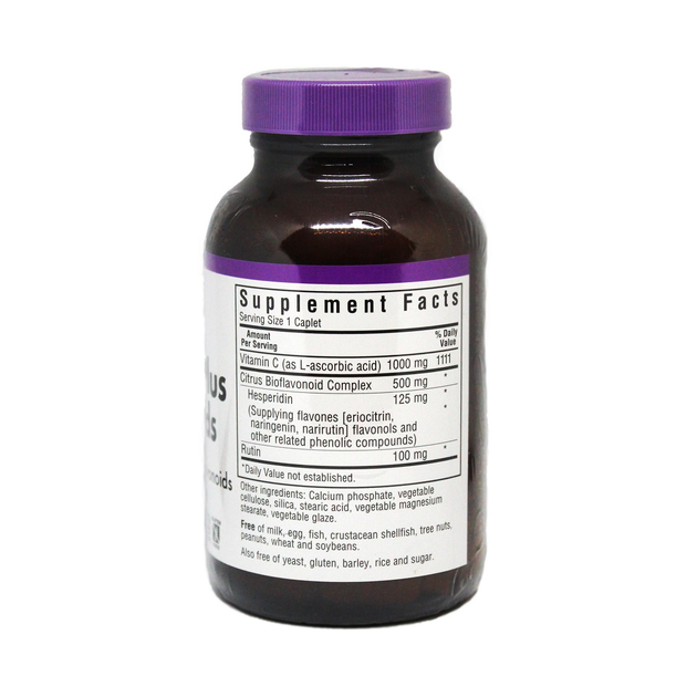 Витамины Bluebonnet Nutrition С-1000 + Биофлавоноиды 90 капсул – фото ...