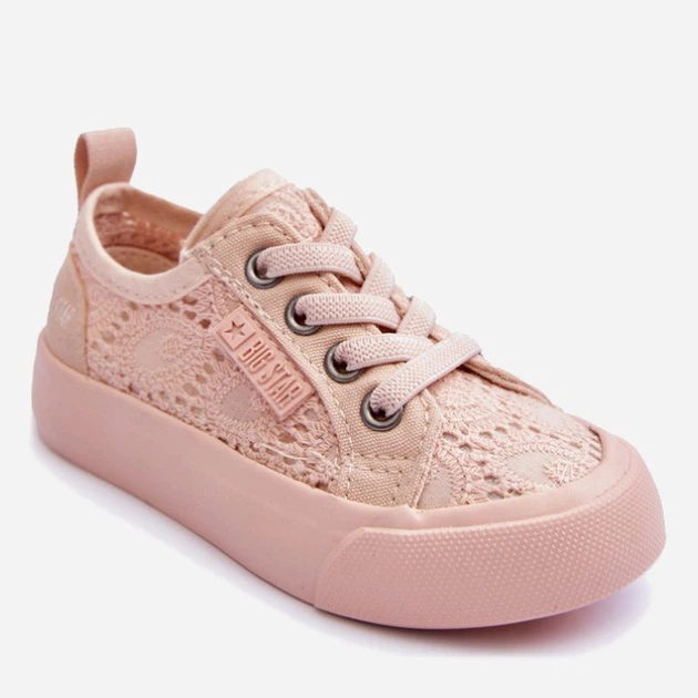 Tenisówki dziecięce dla dziewczynki Big Star JJ374130 26 Nude (5900714443733) - obraz 3