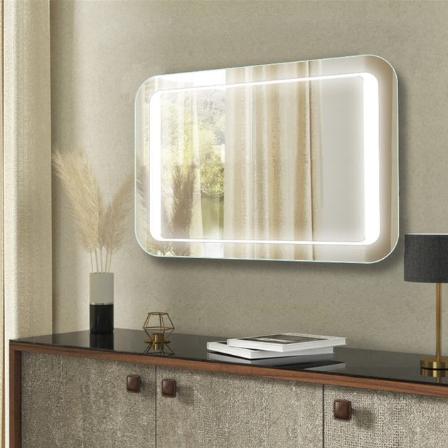 Зеркало Mirror Trade 60х80 см с LED подсветкой S №28 (ROZ6400091194 ...